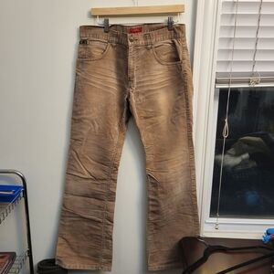 River Island Beige Corduroy Pants